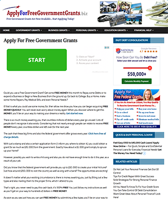apply for free government grants