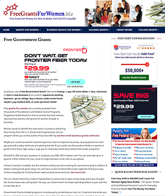free grants for women